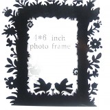 Wholesale - Chinese Paper-Cut Element Photo Frame - Black Metal Flower
