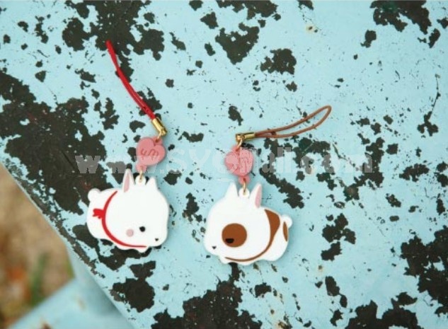 Creative Lovers Rabbit Phone Chains Cellphone pendants 