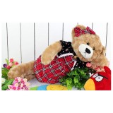 Wholesale - Quality Stuffed Animal Plush Toy - Plaid Shirt Teddy