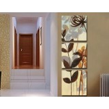 Wholesale - Modern Simple Style Home-super 3pcs 15mm Ply Waterproof Wall Frameless Mural Painting Each Size 30*30cm