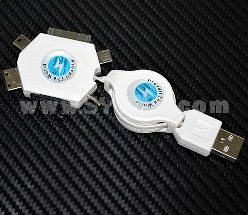 Quincuncial Retractable Car Date Cable