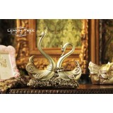 Wholesale - European Style Resin & Silver Plating Swan Pattern Family Artware 
