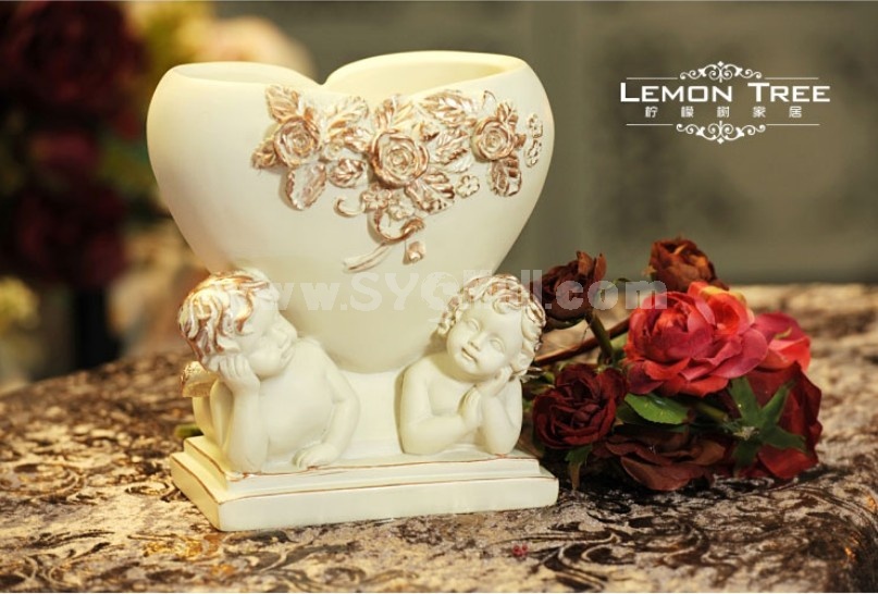 European Style Ceramic Pattern Family Artware 