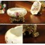 Vintage Resin & Pottery Compote Pattern Family Artware 