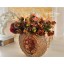 European Style Ceramic Flower Vase Pattern Family Artware 