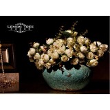 Wholesale - European Style Ceramic Flower Vase Pattern Family Artware 