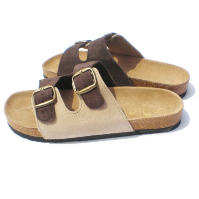 http://www.orientmoon.com/66918-thickbox/brown-and-grey-color-matching-2-buckles-nubuck-leather-corkwood-sandals.jpg