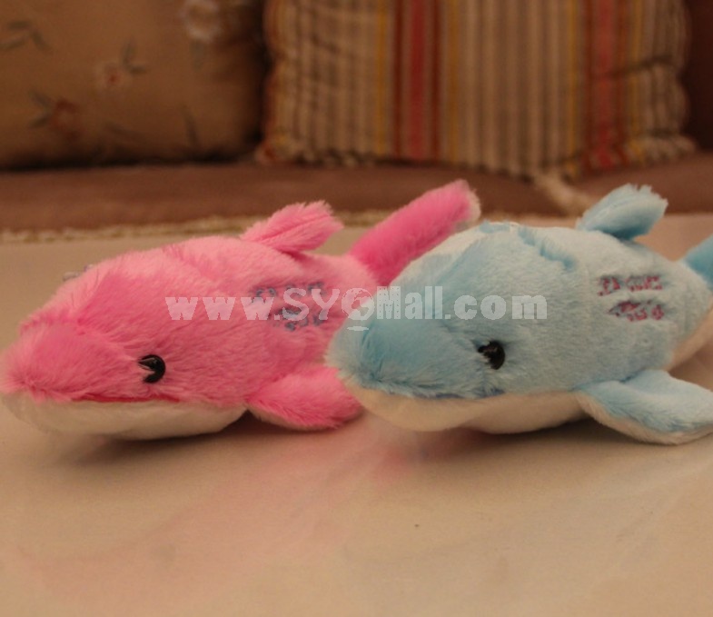 Cute Dolphin Plush Toys Set 2Pcs 18*12cm