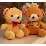 wholesale - Cute & Novel Bear Plush Toys Set 2Pcs 18*12cm