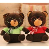 Wholesale - Bear Plush Toys Stuffed Animals Set 2Pcs 18cm/7Inch Tall