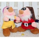 Wholesale - Seven Dwarfs Plush Toys Stuffed Animals Set 7Pcs 18cm/7Inch Tall