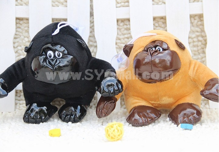 Lovely Gorilla Plush Toys Set 2Pcs 18*12cm