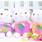 Wholesale - Rabbit Plush Toys Stuffed Animals Set 2Pcs 18cm/7Inch Tall