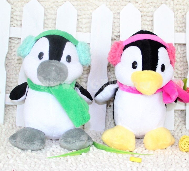 Lovely Penguin Plush Toys Set 2Pcs 18*12cm