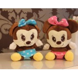 Wholesale - Mickey Plush Toys Stuffed Animals Set 2Pcs 18cm/7Inch Tall
