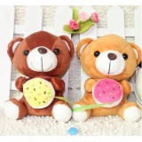 Wholesale - Bear Plush Toys Stuffed Animals Set 3Pcs 18cm/7Inch Tall