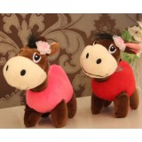 Wholesale - Donkey Plush Toys Stuffed Animals Set 2Pcs 18cm/7Inch Tall