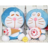 Wholesale - Cute & Novel Doraemon 12s Voice Recording Plush Toy 18*13cm 2PCs