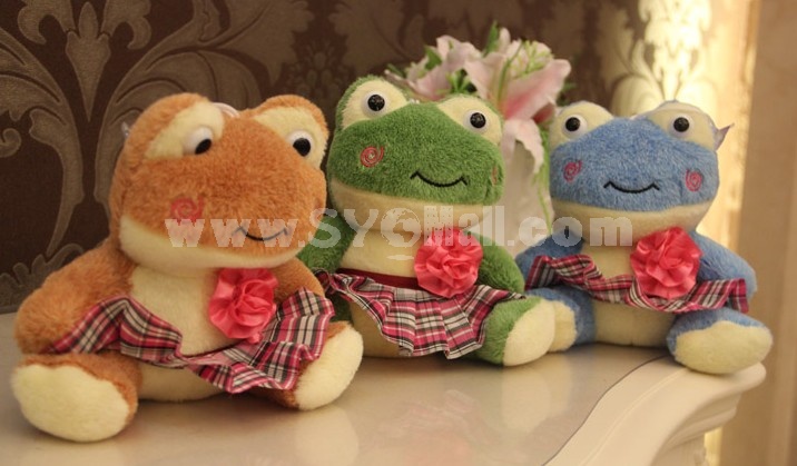 Lovely Frog 12s Record Function Plush Toy 18*13cm