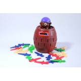 Wholesale - Popping-up Pirates Doll Toy Piggy Bank Money Box Middle Size