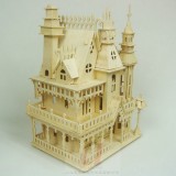 Wholesale - Cute & Novel DIY 3D Wooden Jigsaw Puzzle Model - Dream Cottage