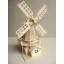 Creative DIY 3D Wooden Jigsaw Puzzle Model - Dutch Windmill
