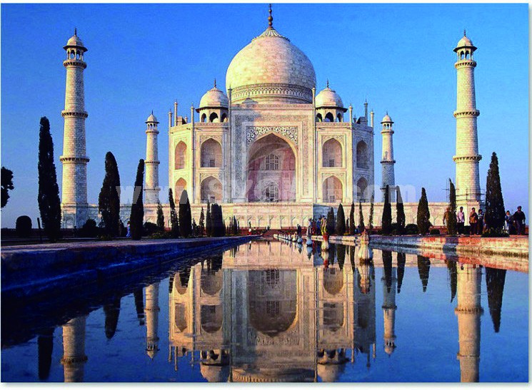 Creative DIY 3D Jigsaw Puzzle Model - Taj Mahal