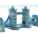 Wholesale - Cute & Novel DIY 3D Jigsaw Puzzle Model - Twin Bridge