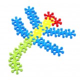 Wholesale - 320 pcs Snowflake Puzzle Building Blocks Toy