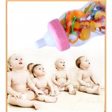 Wholesale - Baby PomPom Rattle 12-Piece Toy Set with Feeding Bottle