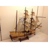Wholesale - Handmade Wooden Home Decorative Novel Spanish Battleship Model 
