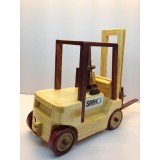 Wholesale - Handmade Wooden Home Decorative Novel Forklift Model 