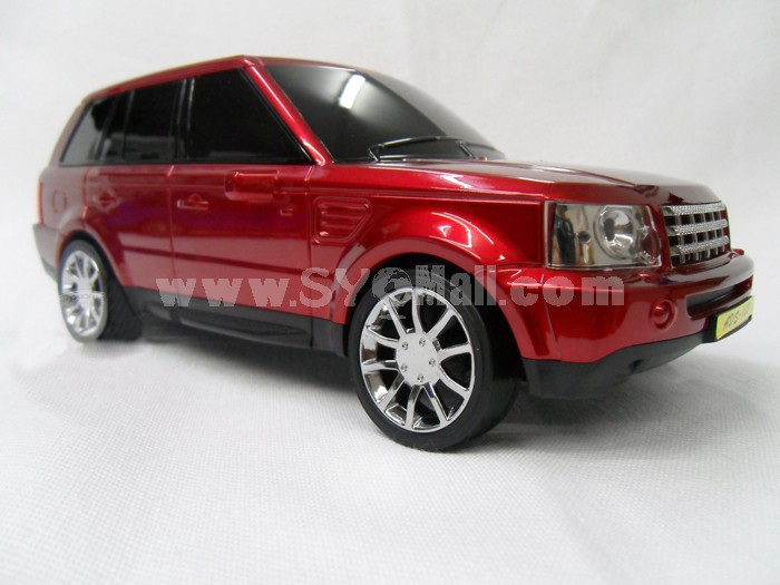 Car Speaker Range Rover Shape with FM Radio and LED Display, Supports MicroSD Card, High Quality Bass 
