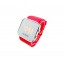 LED Mirror Digital Casual Sports Watch for Men and Women with Silicone Jelly Band