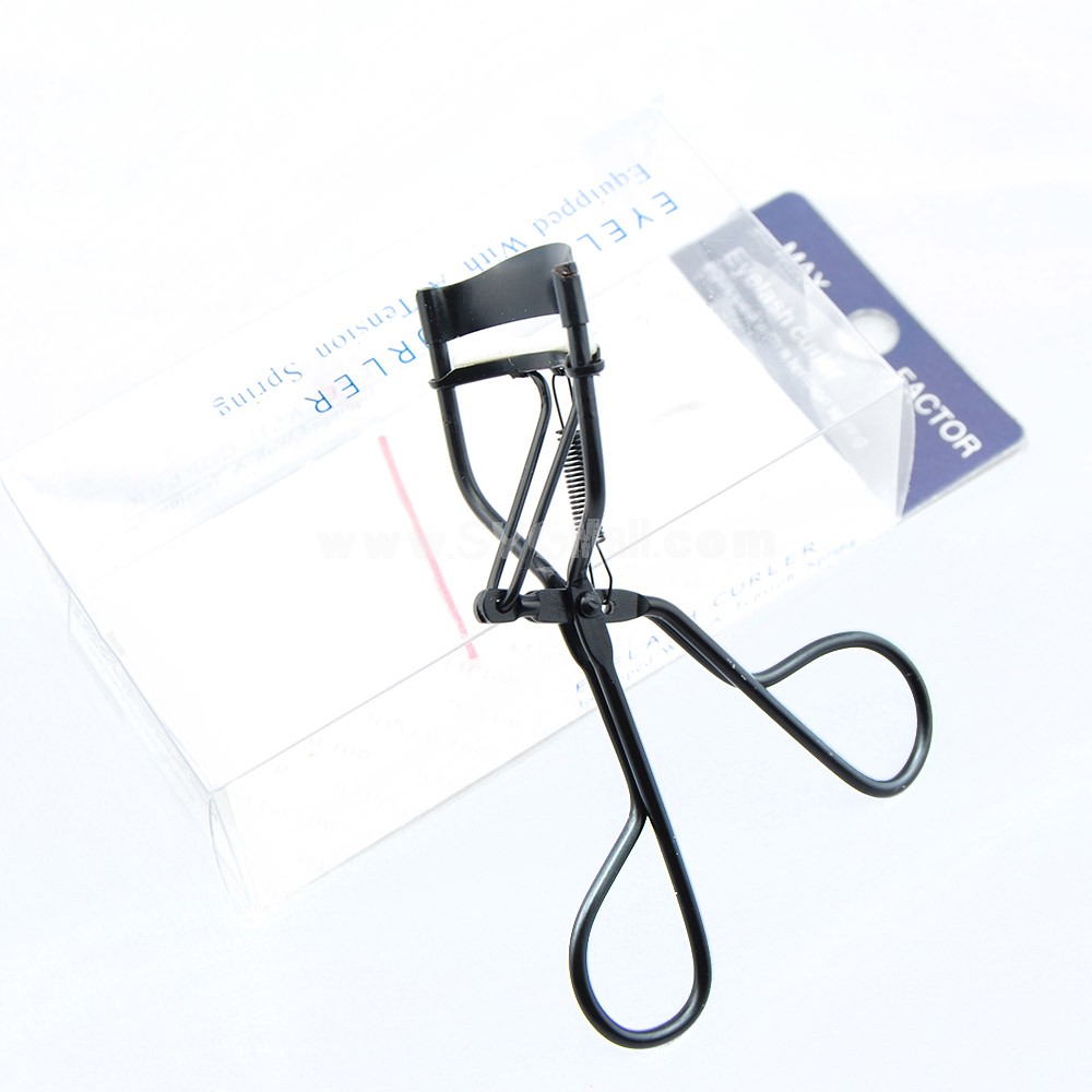 Eyelash Curler Curl Clip Cosmetic Makeup Proffessional & One Refill