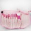 8pcs Professional Nylon Hair Comestic Brushes Makeup Set Canvas Bag Free Shipping