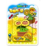 Wholesale - Plants vs Zombies Twin Sunflower Vinyl Doll Singing Doll