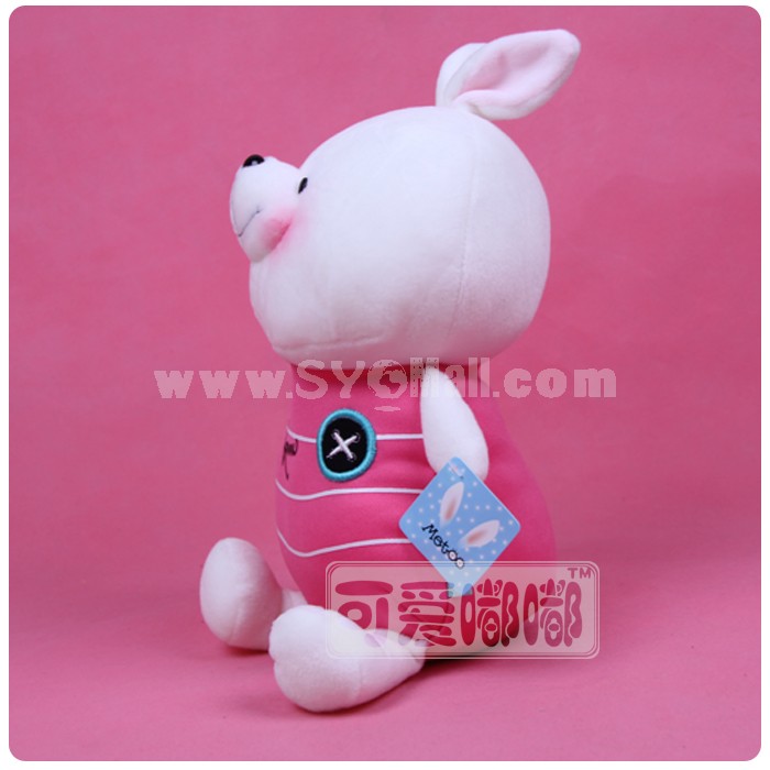 Cute Button Rabbit Plush Toy