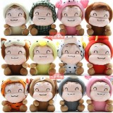 Wholesale - Twelve Chinese Zodiac Cartoon Monkey Plush 12 Pcs