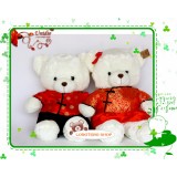 Wholesale - A Pair of Teddy Bears with Tang Suit Plush Toy 40cm/16"