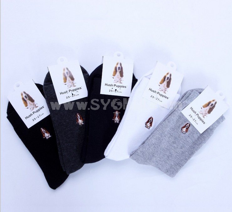 Free Shipping Soild Color Cotton Business Casual Men's Long Socks Wholesale 20 Pairs/Lot (One Color)