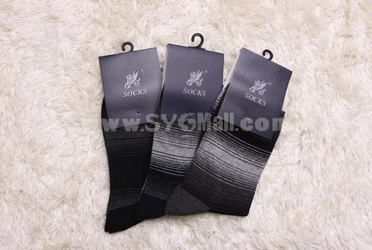Free Shipping LR Diamond Pattern Cotton Business Casual Men's Long Socks Wholesale 12Pairs/Lot One Color