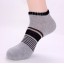 Free Shipping Summer Men's Invisible Girds Pattern Causal Ankle Socks Boat Socks 20 Pairs/Lot One Color