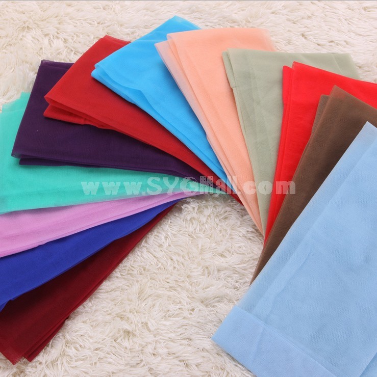 Free Shipping Summer Women Candy Color Velvet Tights/Pantyhose Packaging Separately 6Pairs/Lot