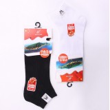 Wholesale - LR Comfort Summer Men's Invisible Soild Color Cotton Causal Ankle Socks Boat Socks 10 Pairs/Lot One Color