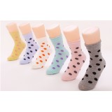 Wholesale - Women LR Cute Cotton Socks 30Pairs/Lot