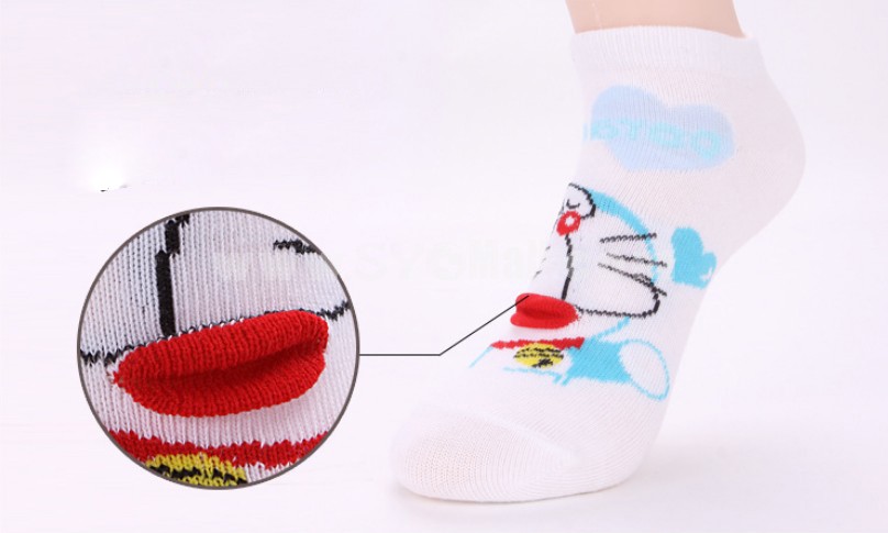 Free Shipping Cute Cat Pattern Women LR Cute Cotton Socks 20Pairs/Lot Five Color