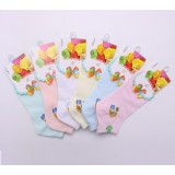 Wholesale - Soild Color Women LR Cute Cotton Socks 10Pairs/Lot