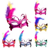 Wholesale - 5pcs Halloween/Custume Party Mask Monster Mask Butterfly Feather Mask Half Face
