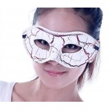 Wholesale - 10pcs Halloween/Custume Party Mask Crack Mask Half Face 20g